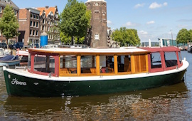 Boot huren Amsterdam. Salonboot Havana