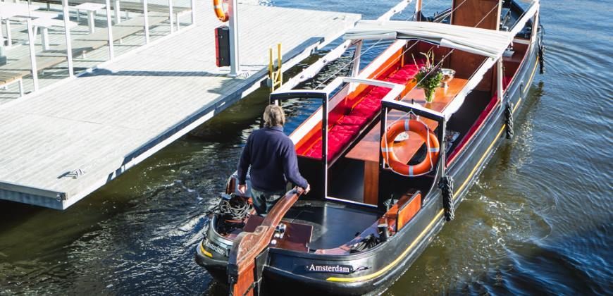 Amsterdam boot huren Theo Kok